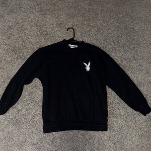 Black Sweater with Logo